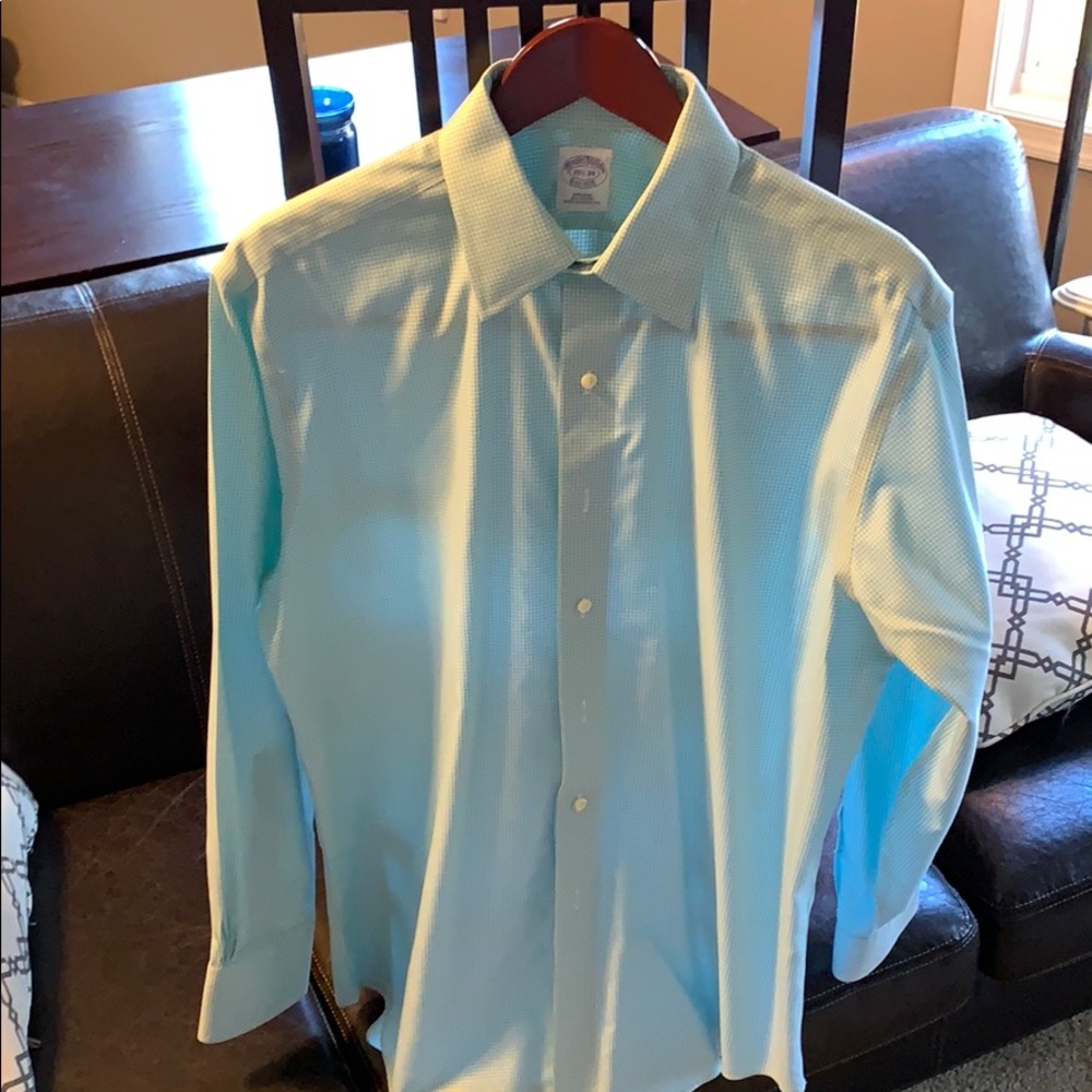 Brook Brothers Dress Shirt 15 1/2 x 34